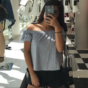 Off the shoulder top